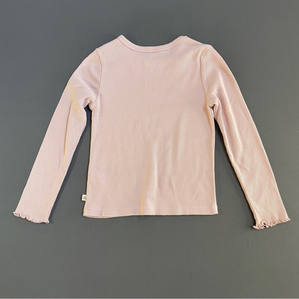 GAP Light Pink Long Sleeve Tee for Kids - Picture 9 of 13